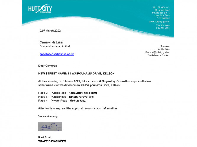 New Road names's Cover Image